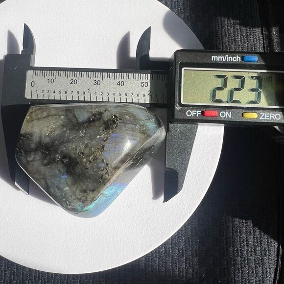 Labradorite Crystal Freeform Meditation Stone - Picture 10 of 14